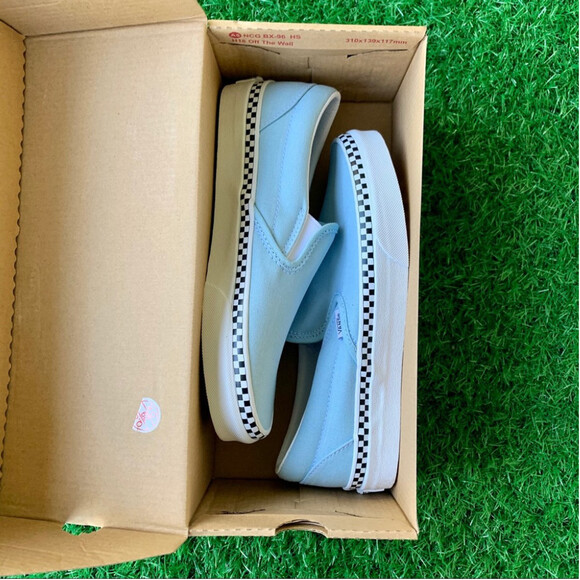 Vans Classic Slip On Check Foxing - Picture 2 of 7